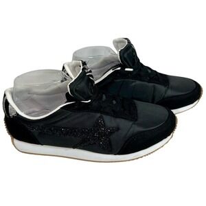 Very G Vintage Women's Sneakers Black Retro Casual Fashion Comfort‎ Shoes Size 9